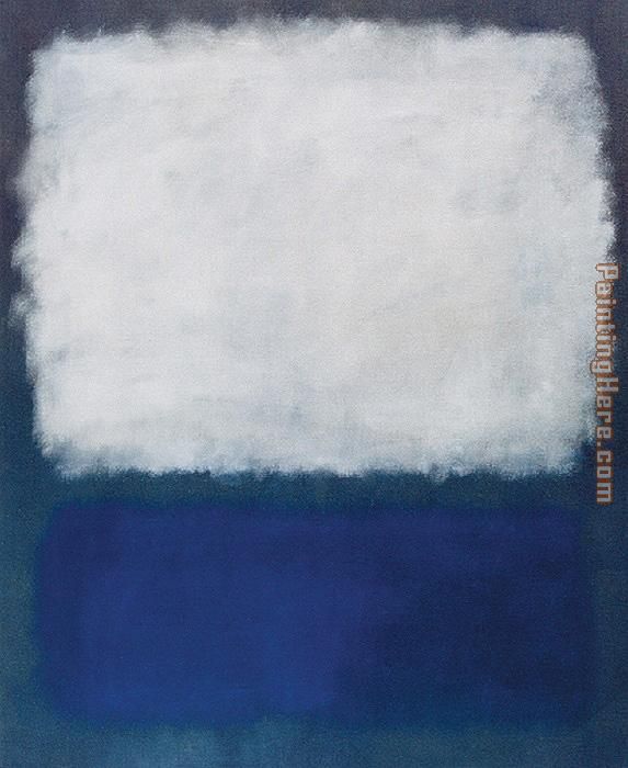 Mark Rothko Blue and grey 1962